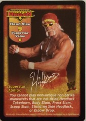 Hulk Hogan face card